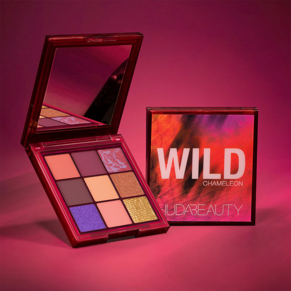 پالت سایه هدی بیوتی مدل وایلد کملین Huda Beauty wild chameleon Eyeshadow Palette