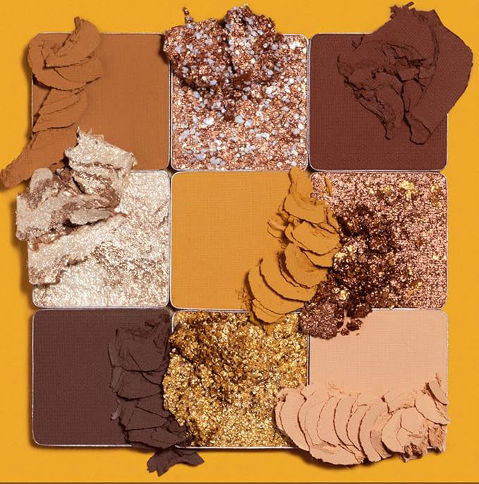 پالت سایه هدی بیوتی مدل تافی برون Huda Beauty Toffee Brown Eyeshadow Palette
