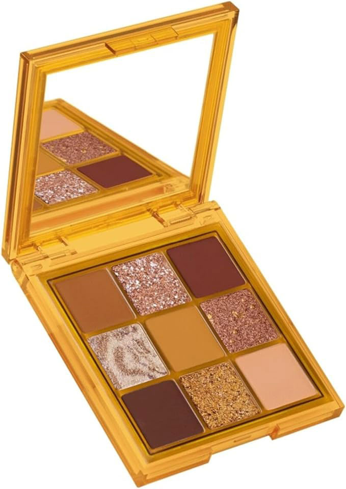 پالت سایه هدی بیوتی مدل تافی برون Huda Beauty Toffee Brown Eyeshadow Palette