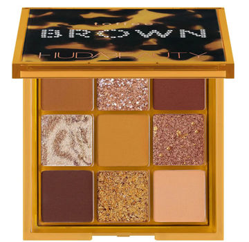 پالت سایه هدی بیوتی مدل تافی برون Huda Beauty Toffee Brown Eyeshadow Palette