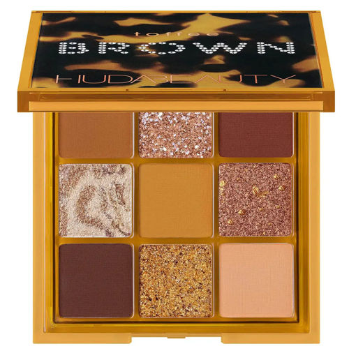 پالت سایه هدی بیوتی مدل تافی برون Huda Beauty Toffee Brown Eyeshadow Palette