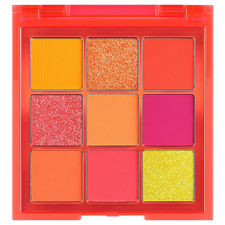 پالت سایه هدی بيوتی مدل نئون اورنج Huda Beauty Neon Orange Eyeshadow Palette
