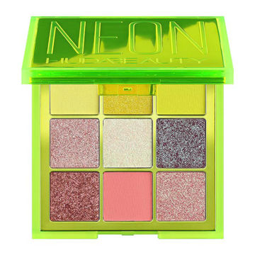 پالت سایه هدی بيوتی مدل نئون پاستل Huda Beauty Neon Pastele Green Matte Eyeshadow Palette