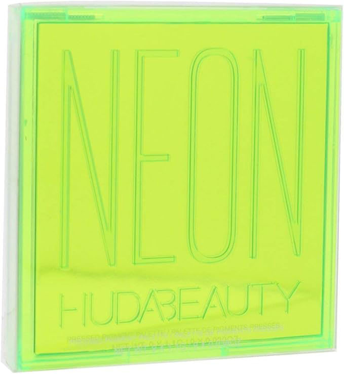 پالت سایه هدی بيوتی مدل نئون پاستل Huda Beauty Neon Pastele Green Matte Eyeshadow Palette