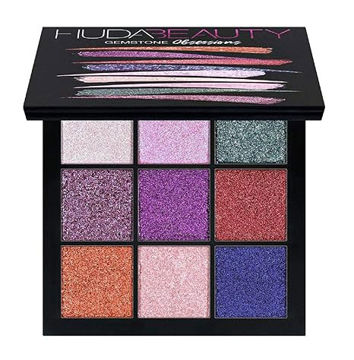 پالت سایه هدی بيوتی مدل جم استون Huda Beauty Gemstone Obsessions Eyeshadow Palette