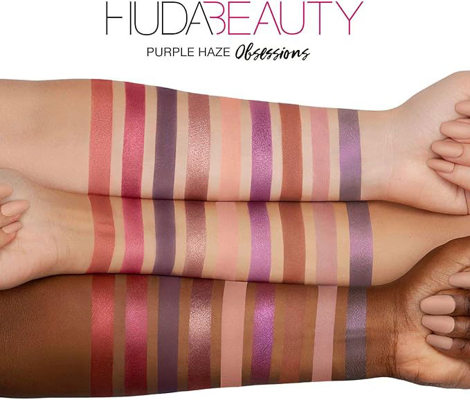 پالت سایه هدی بیوتی مدل پرپل هیز  Huda Beauty Purple Haze Eyeshadow Palette