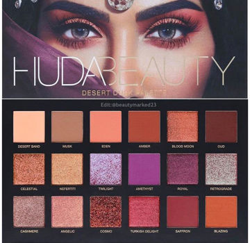 پالت سایه چشم هدی بیوتی مدل دیزرت داسک Huda Beauty Desert Dusk Eyeshadow Palette
