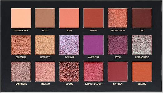 پالت سایه چشم هدی بیوتی مدل دیزرت داسک Huda Beauty Desert Dusk Eyeshadow Palette