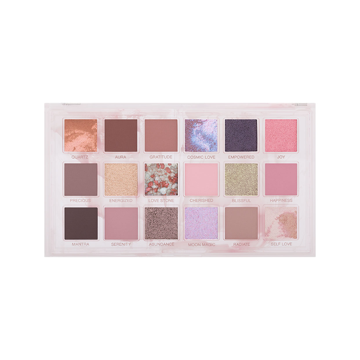 پالت سایه هدی بیوتی مدل رز کواترز Huda Beauty Rose Quartz Eyeshadow Palette
