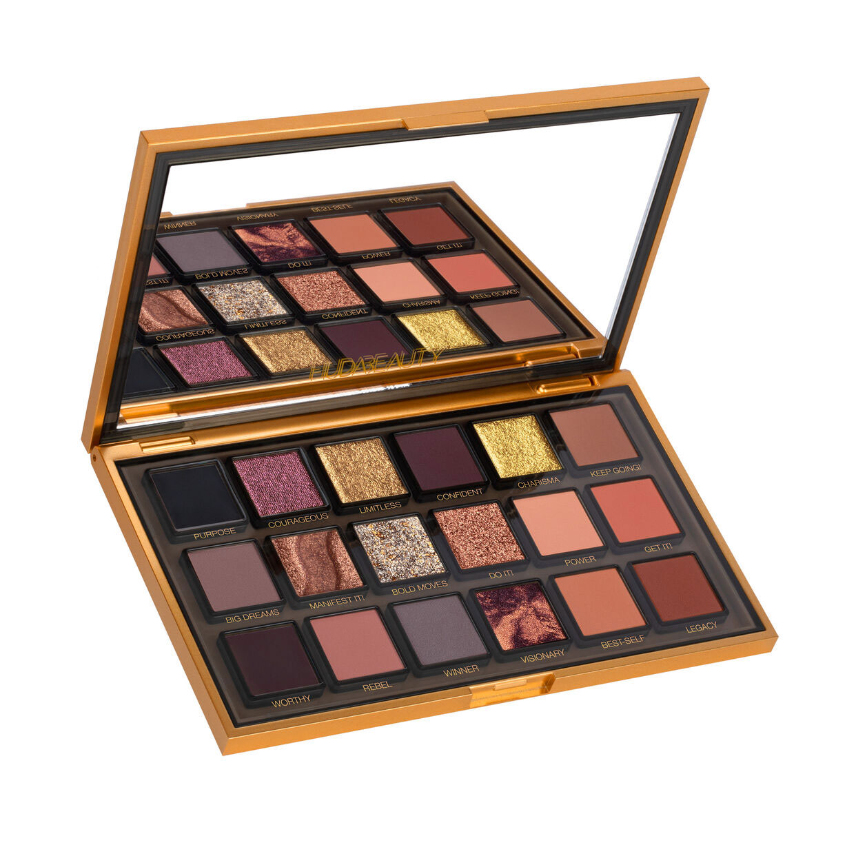 پالت سایه هدی بیوتی مدل ام پاورد Huda Beauty Empowered Eyeshadow Palette