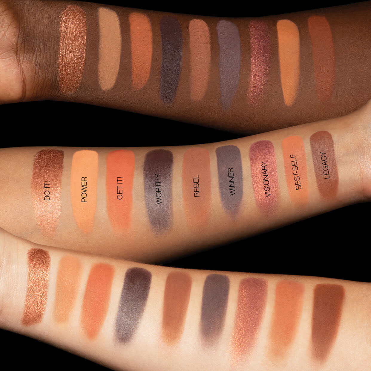 پالت سایه هدی بیوتی مدل ام پاورد Huda Beauty Empowered Eyeshadow Palette