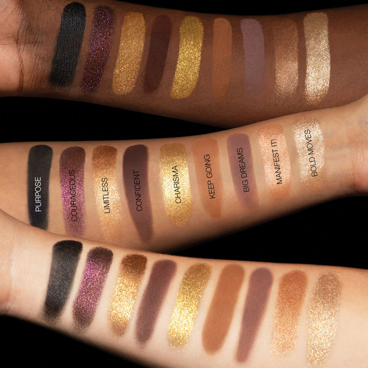 پالت سایه هدی بیوتی مدل ام پاورد Huda Beauty Empowered Eyeshadow Palette