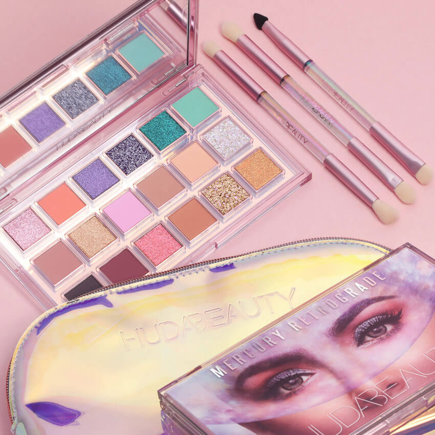 پالت سایه هدی بیوتی مدل مرکوری Huda Beauty Mercury Eyeshadow Palette