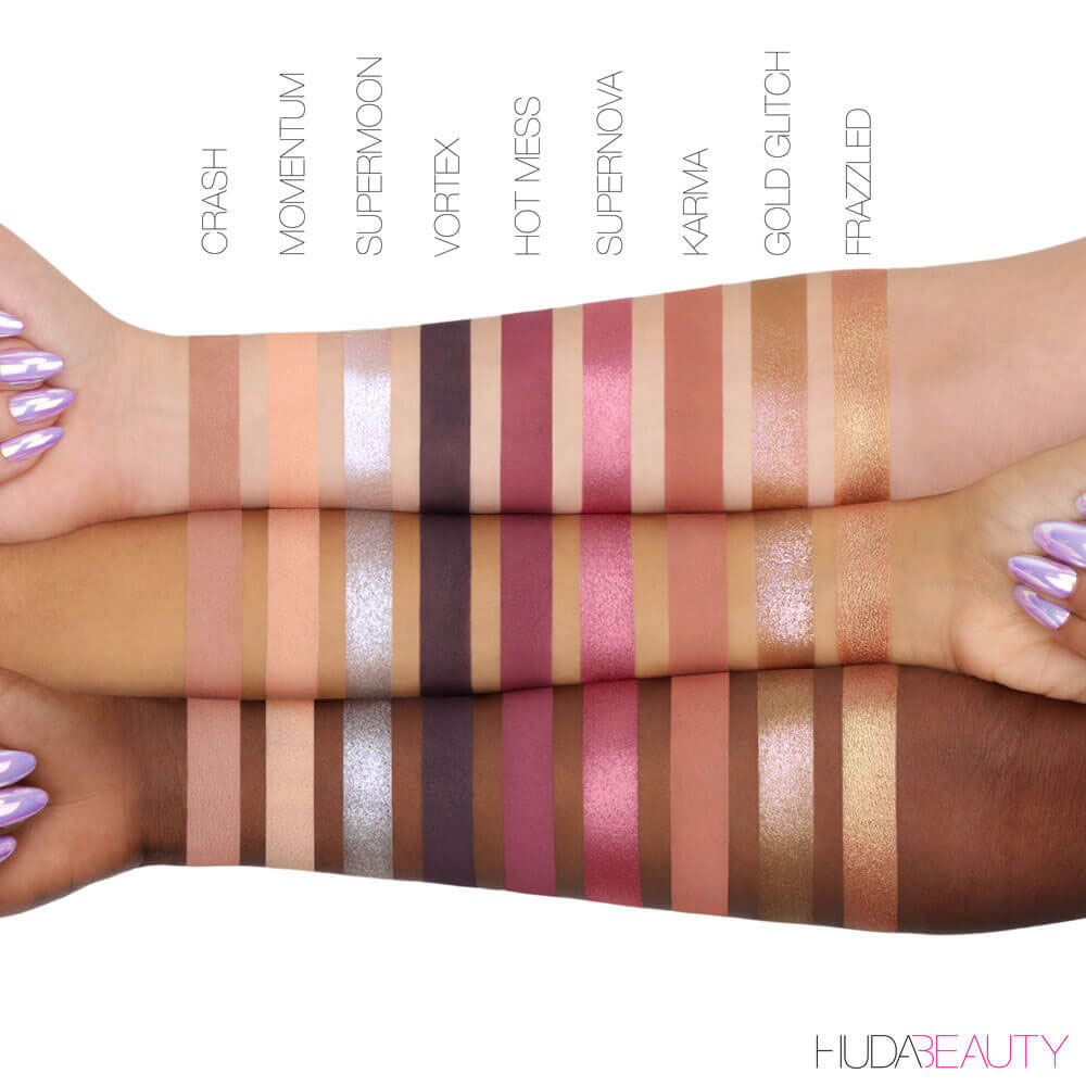 پالت سایه هدی بیوتی مدل مرکوری Huda Beauty Mercury Eyeshadow Palette