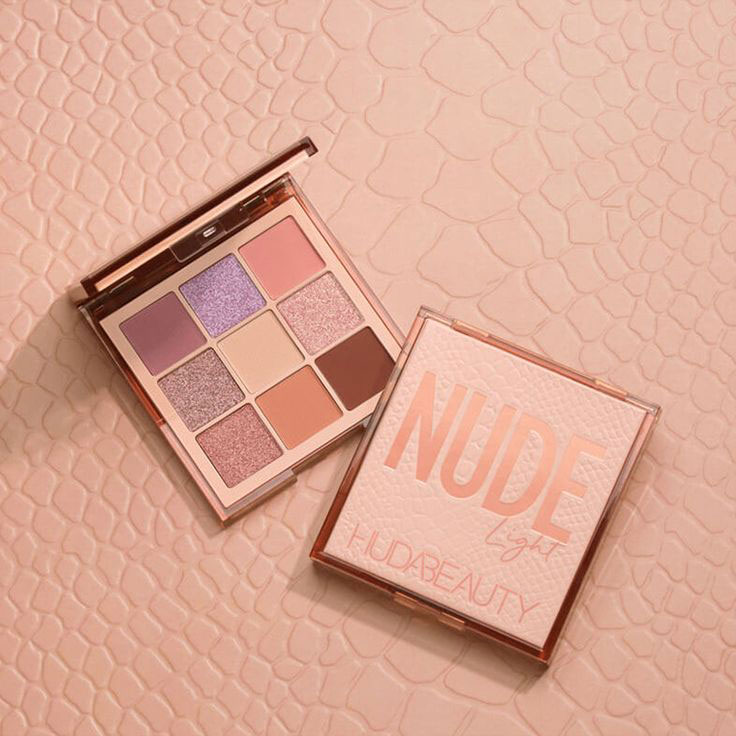پالت سایه هدی بیوتی مدل نود لایت Huda Beauty Nude Light Eyeshadow Palette
