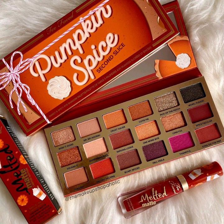 پالت سایه توفیسد مدل پامپکین اسپایس Too Faced Pumpkin Spice Eyeshadow Palette