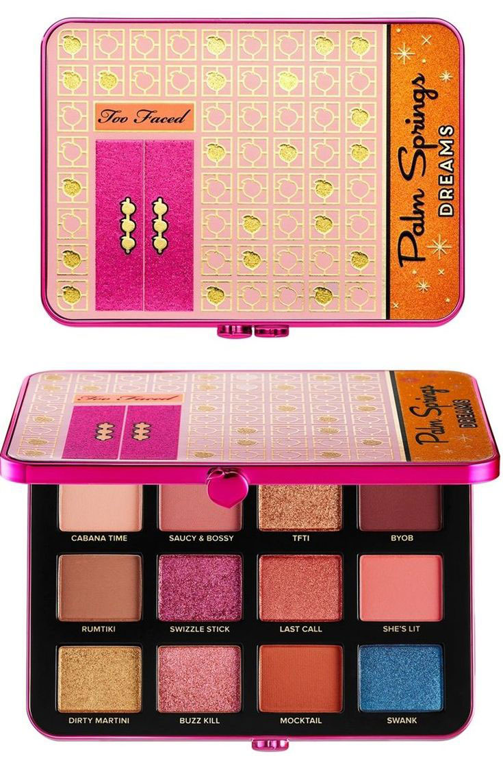 پالت سایه توفیسد مدل نچرال اسپرینگ دریمز Too Faced Palm Spring Dreams Eyeshadow Palette