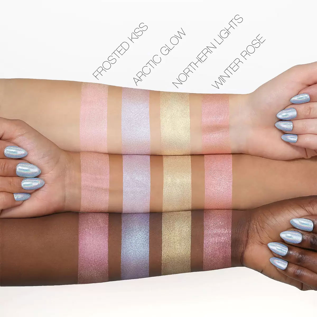 پالت هایلایتر هدی بیوتی مدل وینتر Huda Beauty Winer Highlighter Palette