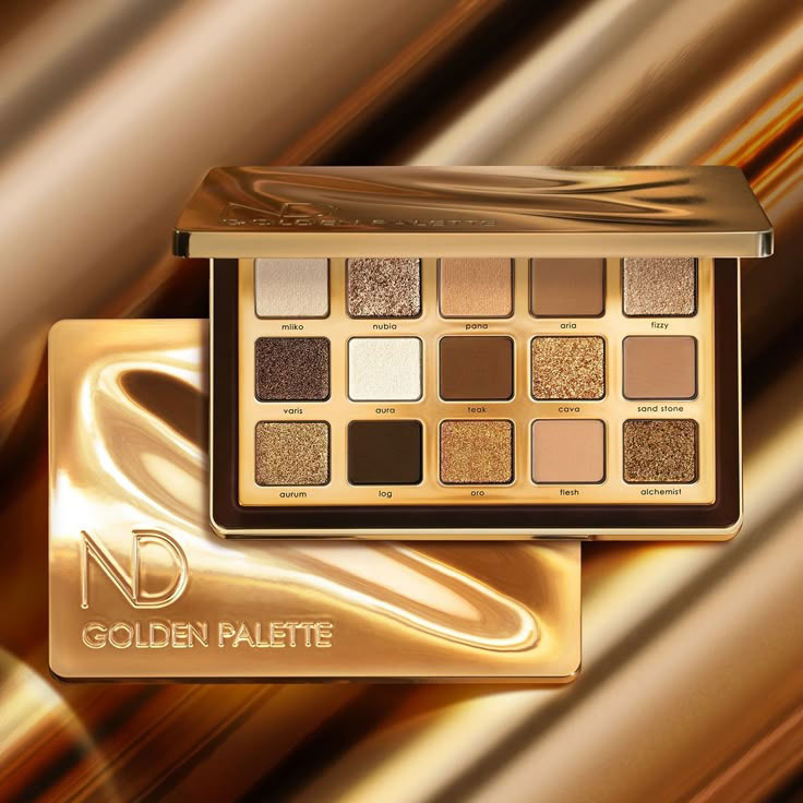 پالت سایه ناتاشا دنونا مدل گلد Natasha Denona Gold Eyeshadow Palette