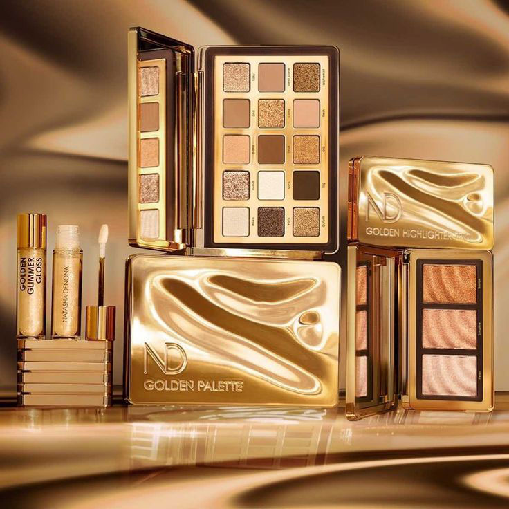 پالت سایه ناتاشا دنونا مدل گلد Natasha Denona Gold Eyeshadow Palette