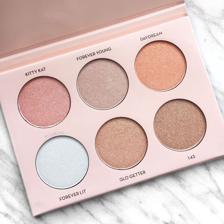 پالت هایلایتر آناستازیا مدل نیکول گوریرو Anastasia Nicole Guerriero Highlighter Palette