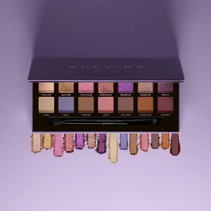 پالت سایه نوروینا مدل آناستازیا Norvina Anastasia Eyeshadow Palette