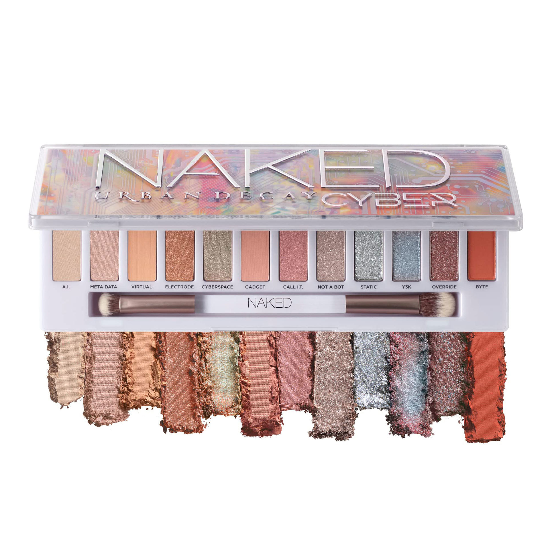 پالت سایه اوربان دیکی مدل ناکد سایبر Urban Decay Naked Cyber Eyeshadow Palette