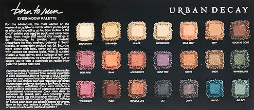 پالت سایه اوربان دیکی مدل برن تو Urban Decay Born To Eyeshadow Palette