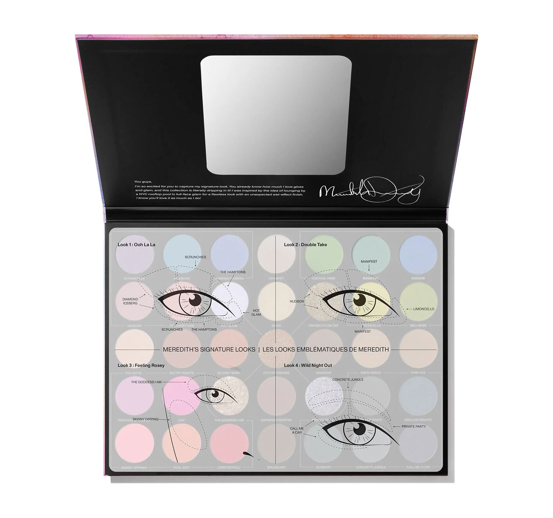 پالت سایه مورف مدل مردیث داکسبری Morphe Meredith Daxbury Eyeshadow Palette