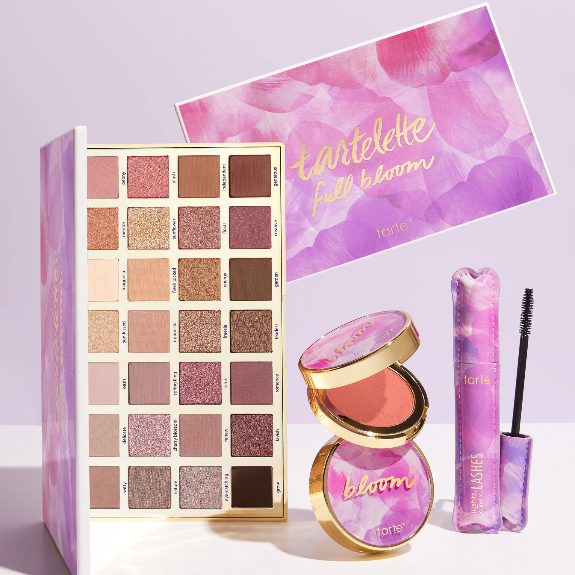 پالت سایه تارت مدل فول بلوم Tarte Full Bloom Eyeshadow Palette