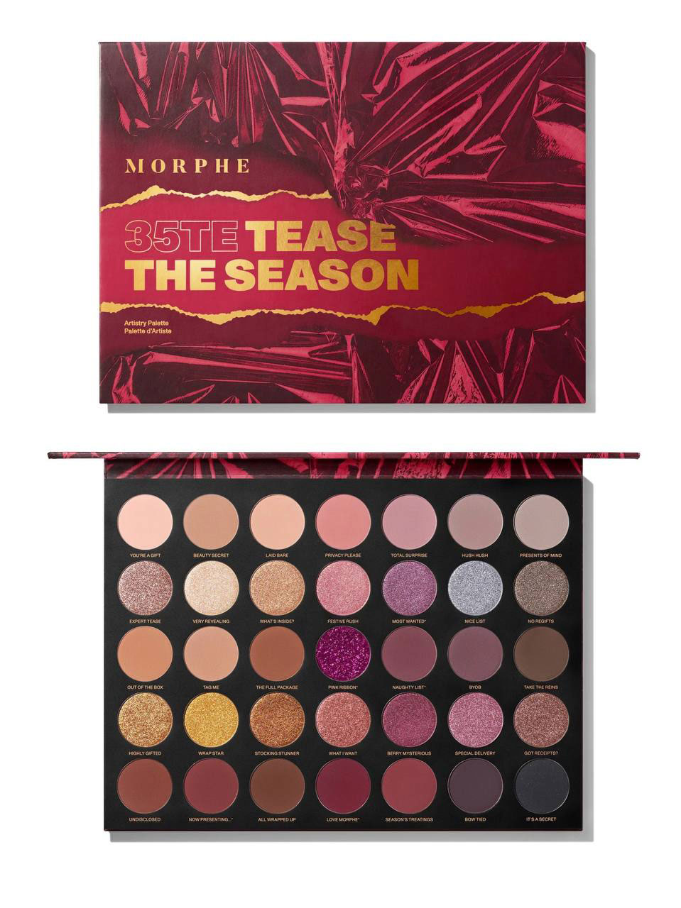 پالت سایه مورف مدل 35 تی ای Morphe 35TE Eyeshadow Palette