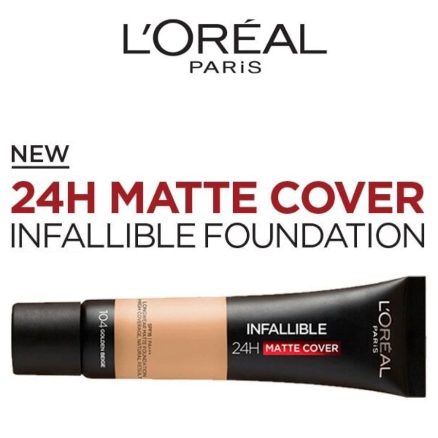 کرم پودر اورال مدل مات کاور Loreal Matte Cover