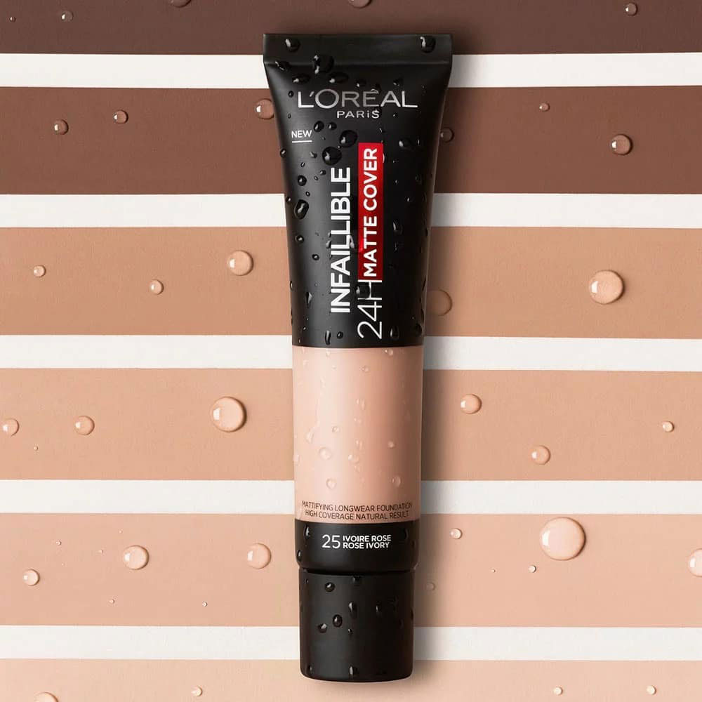 کرم پودر اورال مدل مات کاور Loreal Matte Cover