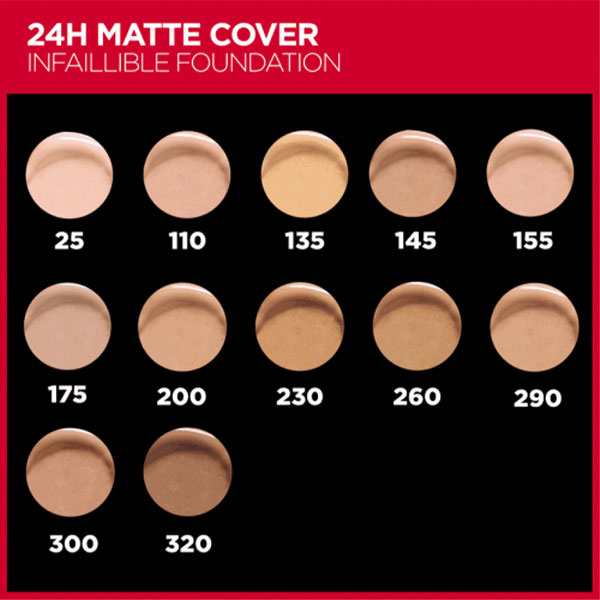 کرم پودر اورال مدل مات کاور Loreal Matte Cover