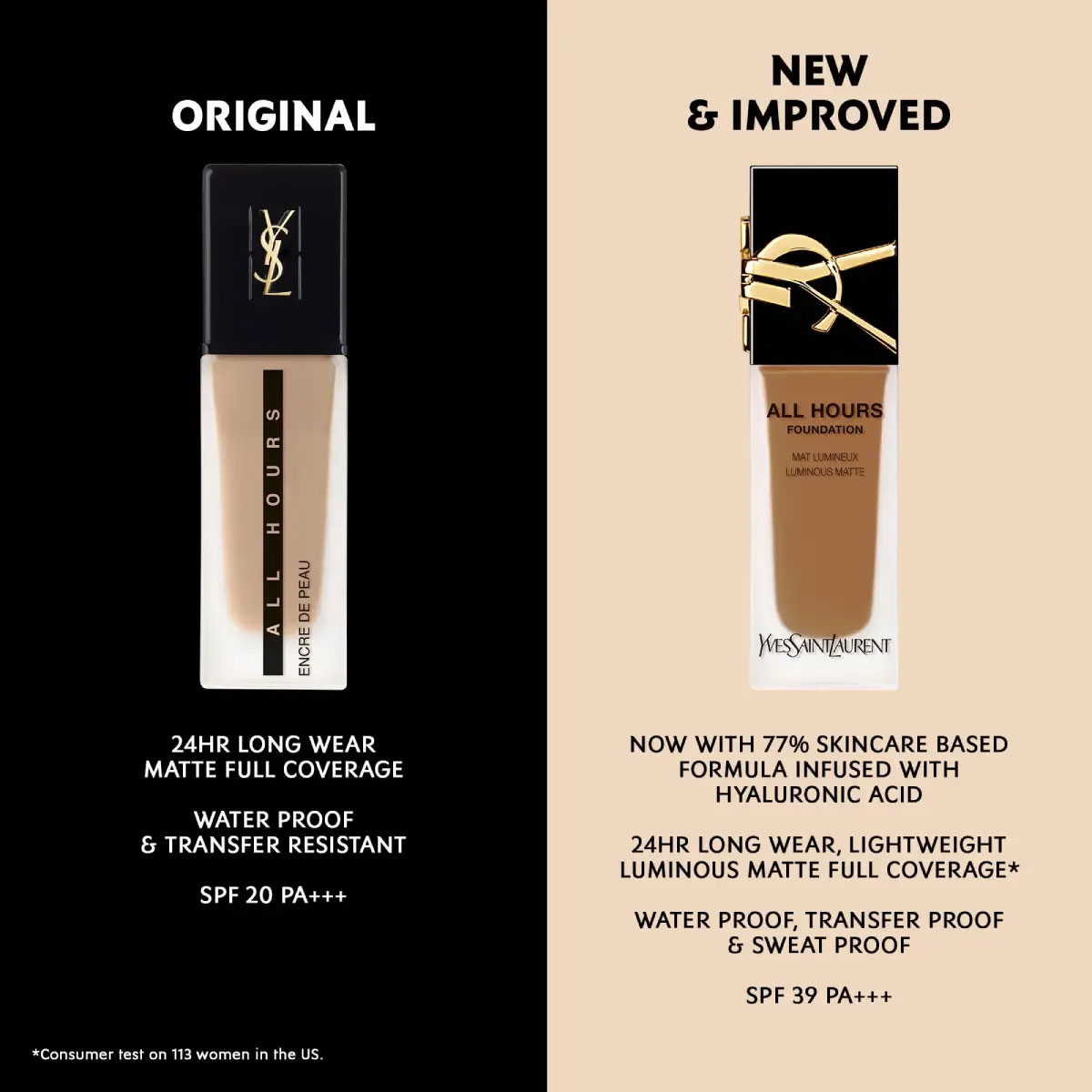 کرم پودر ایو سن لوران مدل انکره د پو Yves Saint Laurent Encre De Peau