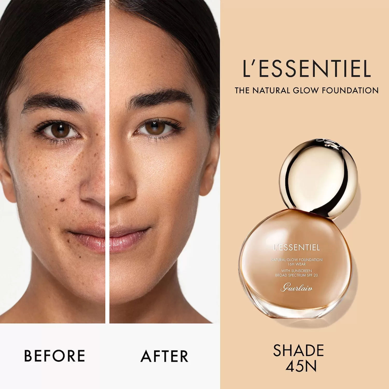 کرم پودر گرلن مدل اسنشال Guerlain Lessentiel