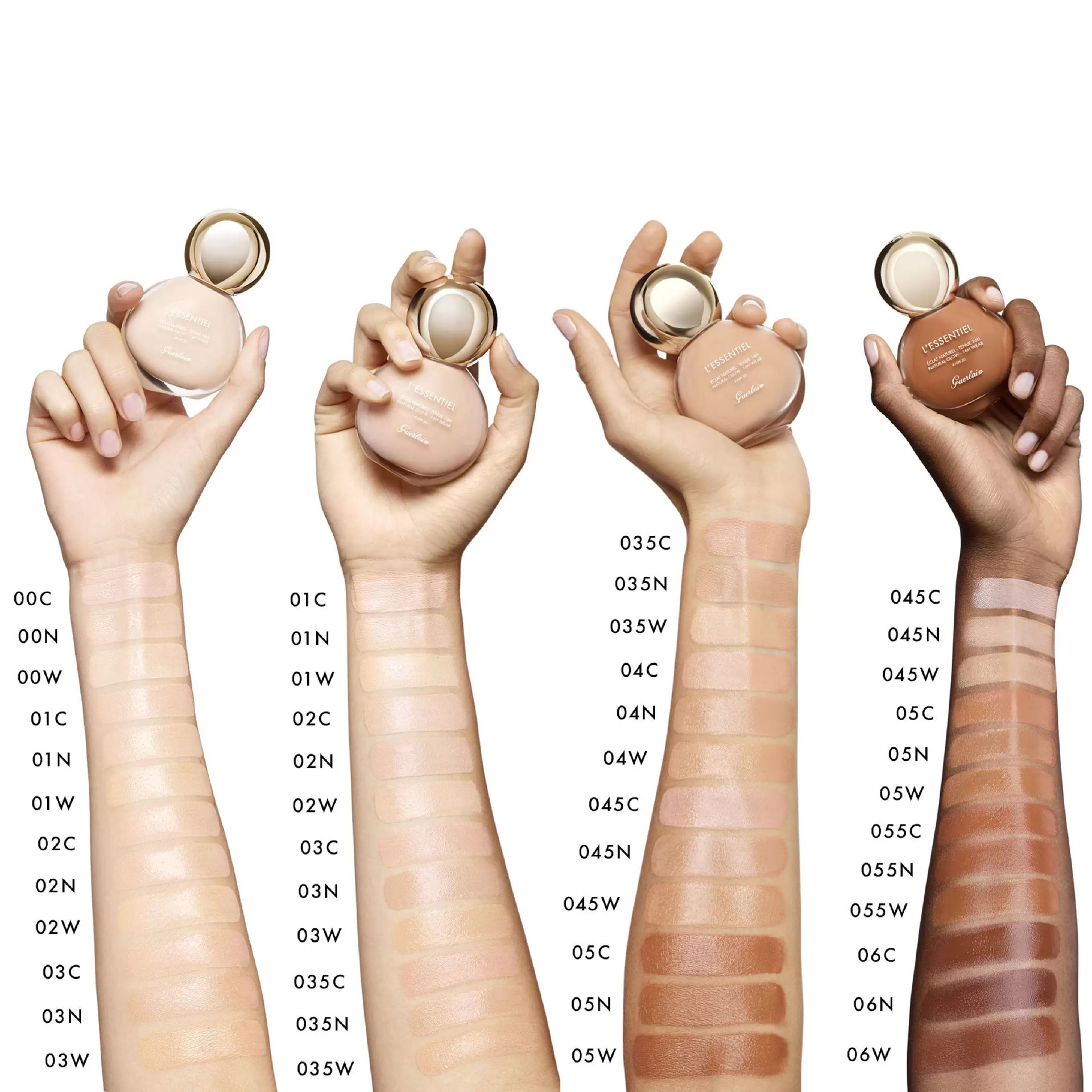 کرم پودر گرلن مدل اسنشال Guerlain Lessentiel