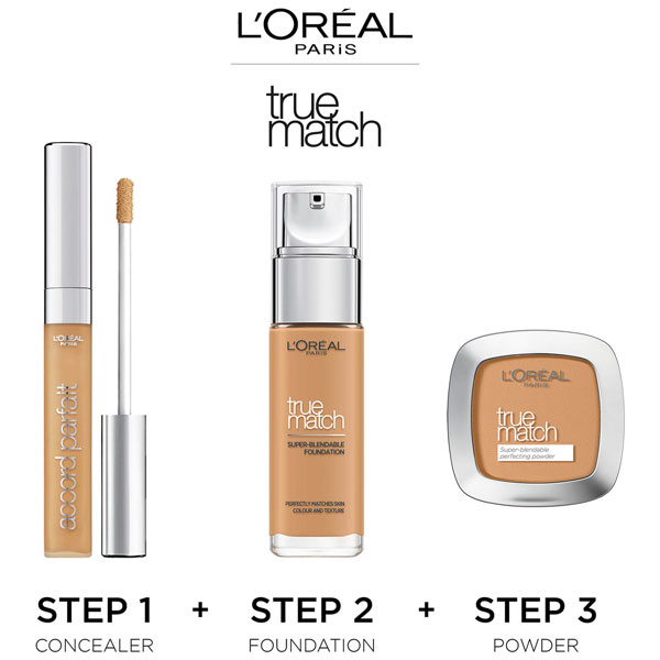 کرم پودر اورال مدل ترو مچ Loreal True Match