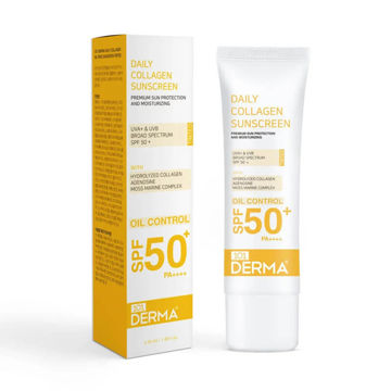 کرم پودر 101 درما مدل دیلی کلاژن سان اسکرین Derma 101 Daily Collagen Sunscreen
