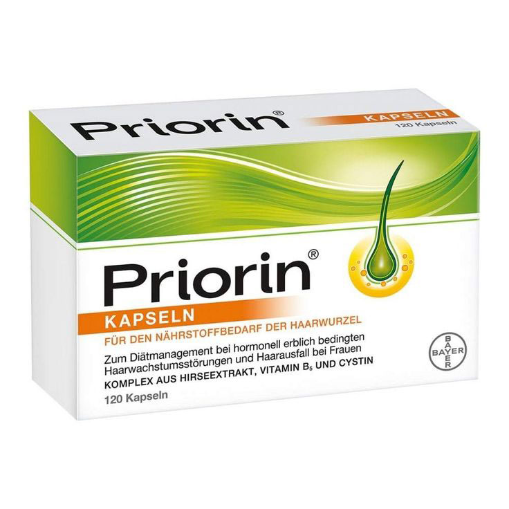 قرص پریورین ضد ریزش مو هورمونی و ارثی 270 عددی Priorin