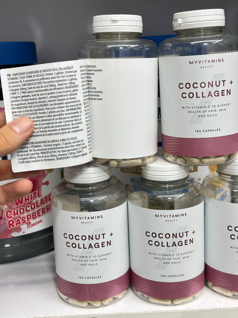 کپسول کوکونات کلاژن مای ویتامینز  180 عددی Myvitamins Coconut Collagen
