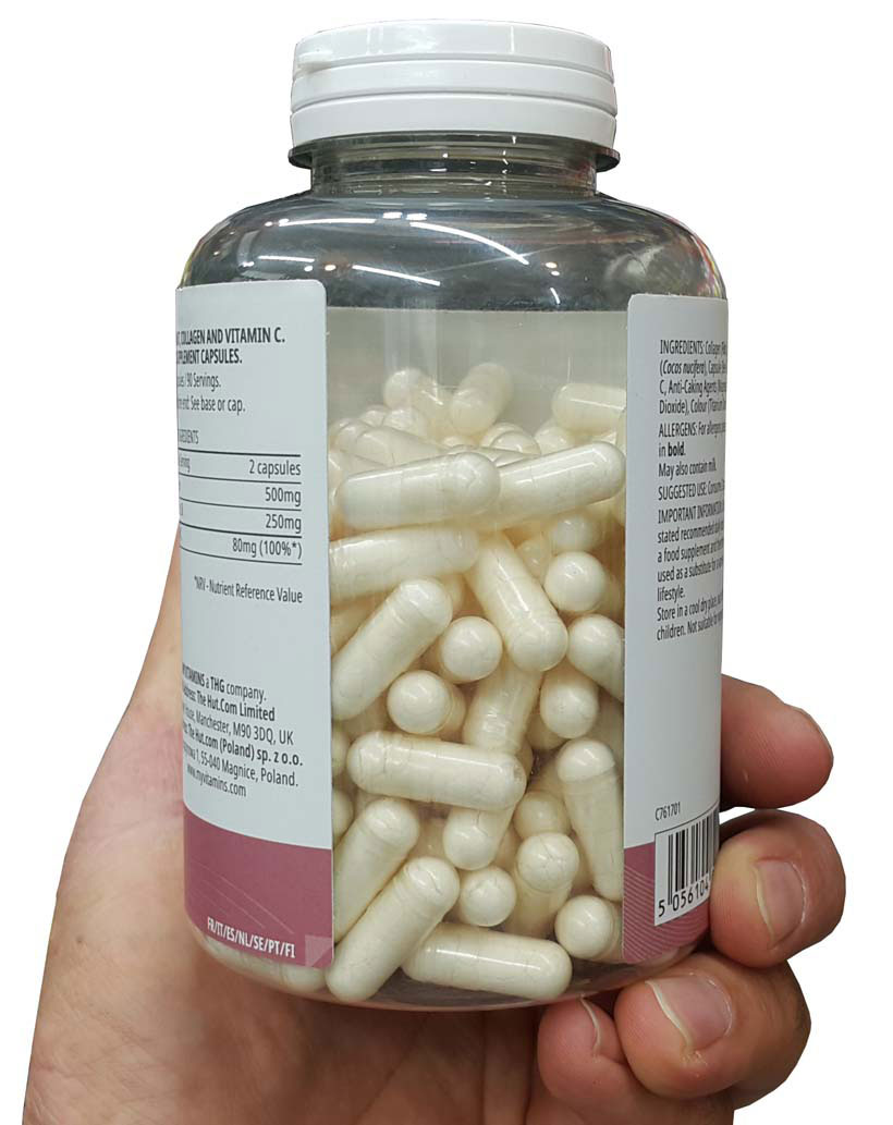 کپسول کوکونات کلاژن مای ویتامینز  180 عددی Myvitamins Coconut Collagen