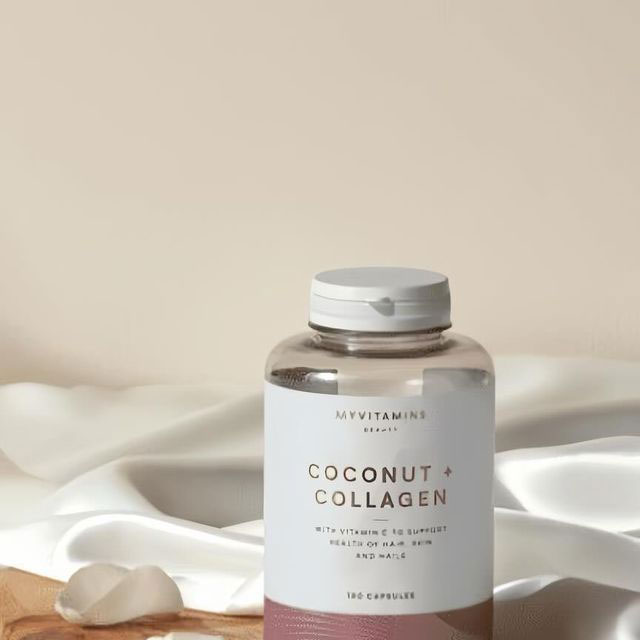 کپسول کوکونات کلاژن مای ویتامینز  180 عددی Myvitamins Coconut Collagen