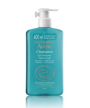ژل شوینده صورت چرب و جوش‌دار اون مدل کلینانس  Avene Cleanance Gel Cleanser 400Ml