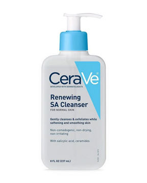 ژل شسستشو سراوی CeraVe مدل SA Smoothing مخصوص پوست زبر و خشک