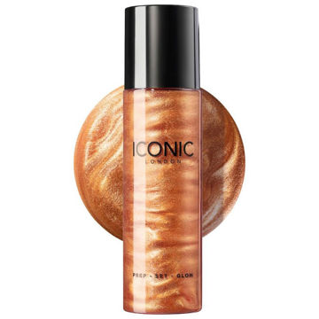 اسپری فیکس آیکونیک لاندن مدل پرپ ست گلو Iconic London prep set glow Spray Fix