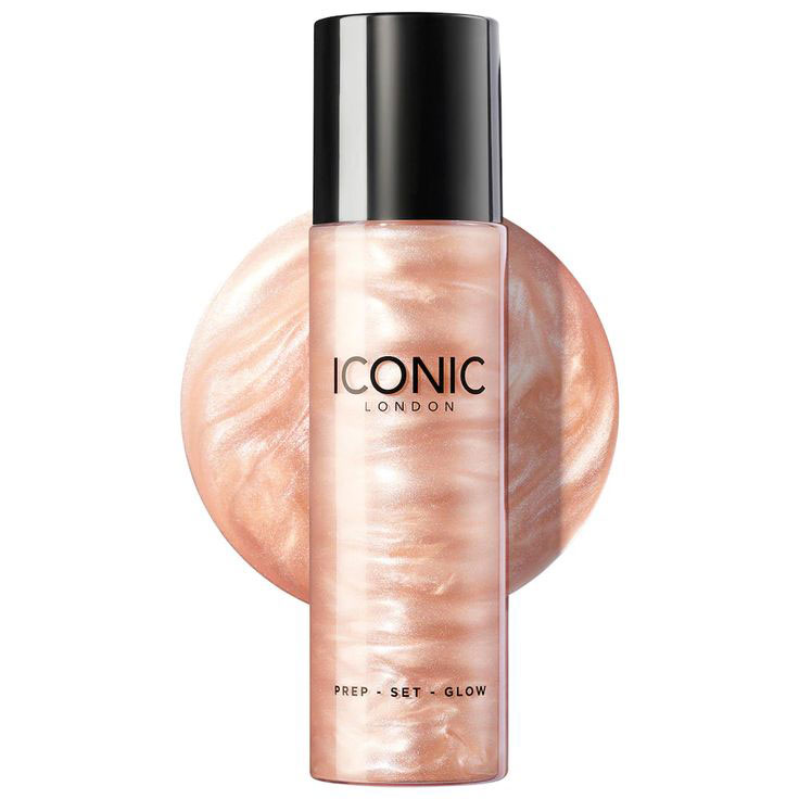 اسپری فیکس آیکونیک لاندن مدل پرپ ست گلو Iconic London prep set glow Spray Fix