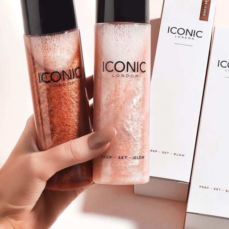 اسپری فیکس آیکونیک لاندن مدل پرپ ست گلو Iconic London prep set glow Spray Fix
