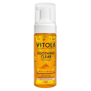 فوم شستشو زردچوبه ویتولا مدل Soothing clear vitola