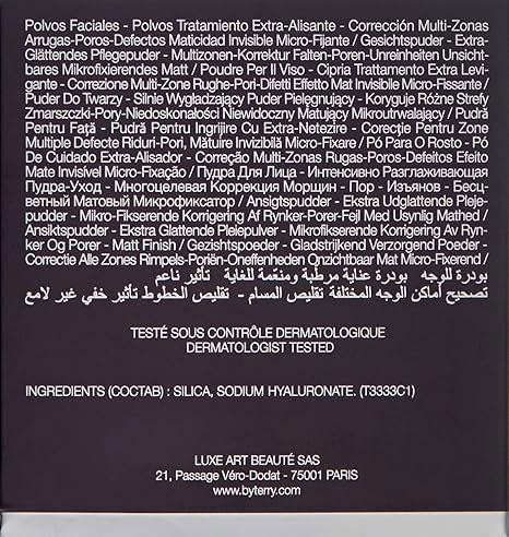 پودر فیکس بای تری مدل هیالورونیک هیدرا پودر By Terry Hyaluronic Hydra Powder Fix Powder